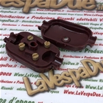 Low voltage brown bt socket for VESPA 125 VNA VNB 150 VBA1T 150 VBB1T VBB2T >216488 150 GL VLA1T excellent quality ro 084356 084357