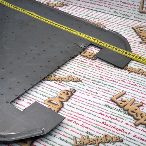 Pedana con parte di scudo 90cm per VESPA 150 VB1T 125 VN1T VL1 VL2 VL3 faro basso struzzo