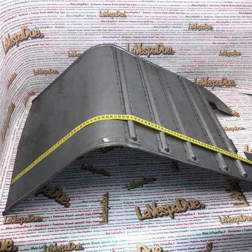 Pedana con parte di scudo 90cm per VESPA 150 VB1T 125 VN1T VL1 VL2 VL3 faro basso struzzo