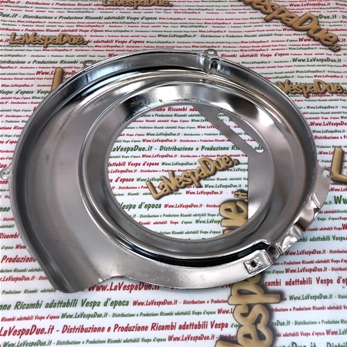 Cache de volant moteur chromé pour Vespa 160 GS 180 SS