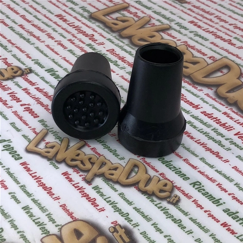 Chaussures de béquille noires antidérapantes et renforcées pour VESPA 50 125 150 200 PK HP PX PE T5 ARCOBALENO COSA