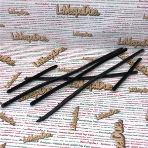Complete set of rubber strips floorboard strips for VESPA 50 NR set of 6 pieces ro 610284M with 10 holes on the longest strip