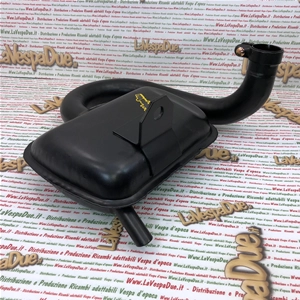 Silenciador negro para VESPA PX PE 80 125 150 TS SPRINT VELOCE GTR, alta calidad, calidad superior