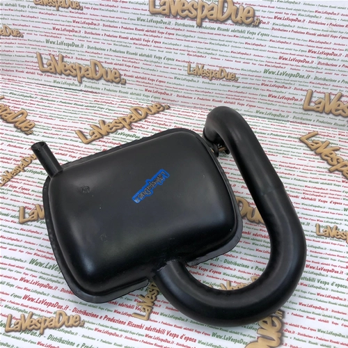 Silenciador negro para VESPA PX PE 80 125 150 TS SPRINT VELOCE GTR, alta calidad, calidad superior