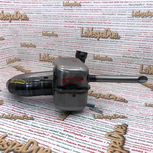 Pot d'échappement à expansion VESPA 125 150 VL1 VL2 VL3 VM1 VM2 VN1 VN2 LVD RACING PERFORMANCE ROAD RACE phare bas type autruche