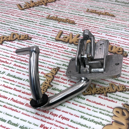 Pedale freno lucidato completo per VESPA 50 prima serie N L R SPECIAL ET3 SS 125 PRIMAVERA