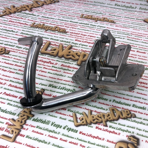 Pedale freno lucidato completo per VESPA 50 prima serie N L R SPECIAL ET3 SS 125 PRIMAVERA