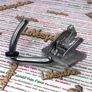 Pedale freno lucidato completo per VESPA 50 prima serie N L R SPECIAL ET3 SS 125 PRIMAVERA