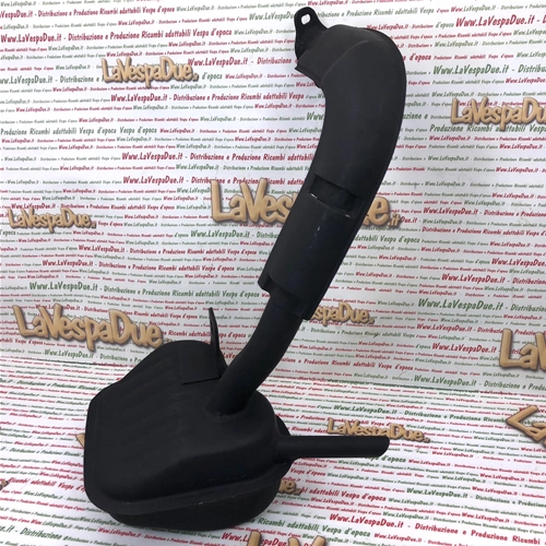 Pot d'échappement pour Vespa 50 90 V5A1T V9A1T première série à partir de 1963 avec tuyau d'échappement dans la partie supérieure