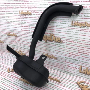 Pot d'échappement pour Vespa 50 90 V5A1T V9A1T première série à partir de 1963 avec tuyau d'échappement dans la partie supérieure
