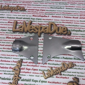 Zinc-plated dust covers for lower handlebar protection for VESPA 50 NLR, round headlight, throttle control and gear shift