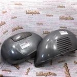 Coppia cofani scocche laterali in ferro per VESPA 125 150 VNA VBB VNB VBA destro e sinistro