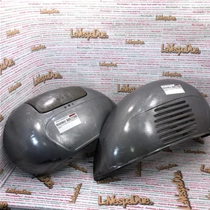 Par de tapas laterales de hierro para VESPA 125 150 VNA VBB VNB VBA, derecha e izquierda.