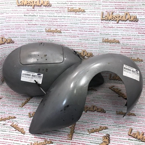 Paar Seitendeckel aus Eisen für VESPA 125 V30T V31T V32T V33T von 1949 bis 1952 mit niedrigem Scheinwerfer, Modell Roman Holiday, rechts und links