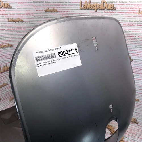 Scudo completo di pedana per VESPA 50 N L R 125 PRIMAVERA ET3 Premium Quality qualità Italiana lamiera 10\10 1 millimetro