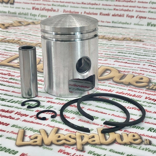 PISTONE GOL PER PIAGGIO VESPA 125 GTR TS PX PE ARCOBALENO DAL 1968 CON MISCELA AL 2%