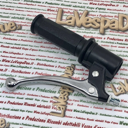 Soporte de palanca derecha para control de acelerador y freno delantero. Completo con palancas para PIAGGIO 50 CIAO SC ro 162804