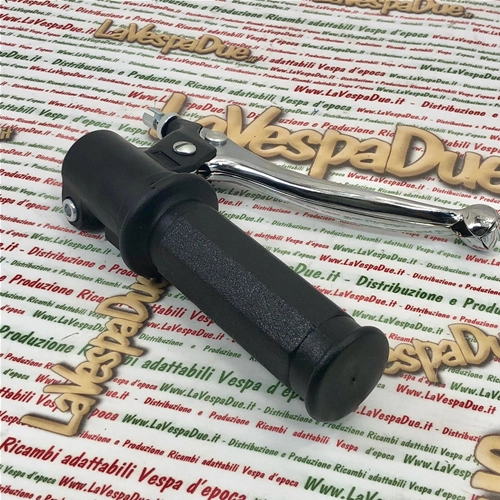 Soporte de palanca derecha para control de acelerador y freno delantero. Completo con palancas para PIAGGIO 50 CIAO SC ro 162804