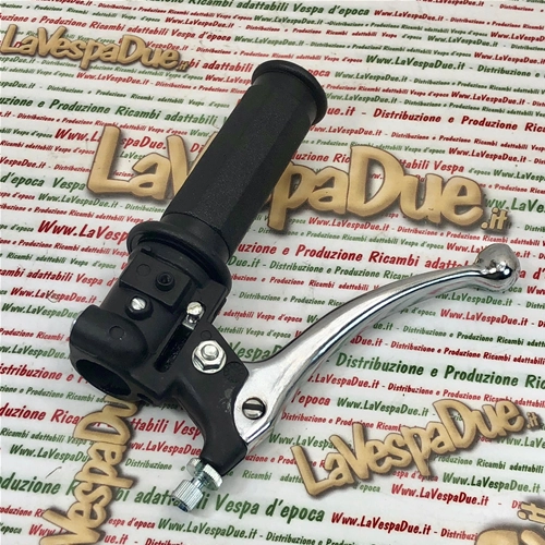 Soporte de palanca derecha para control de acelerador y freno delantero. Completo con palancas para PIAGGIO 50 CIAO SC ro 162804
