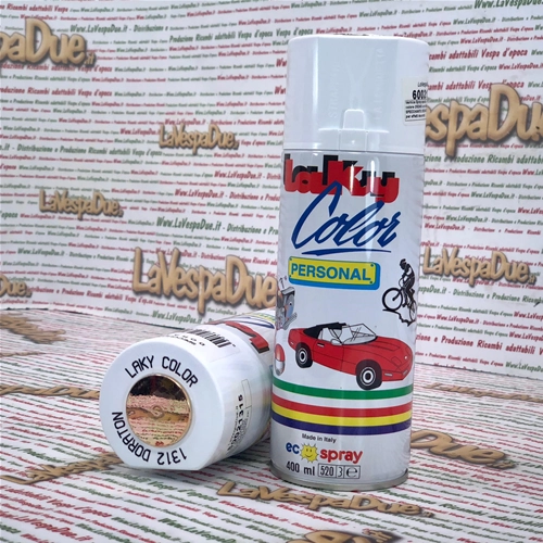 Peinture aérosol spéciale couleur OR avec effet MIROIR DORÉ pour des effets décoratifs. Bombe de 400 ml avec valve autonettoyante.