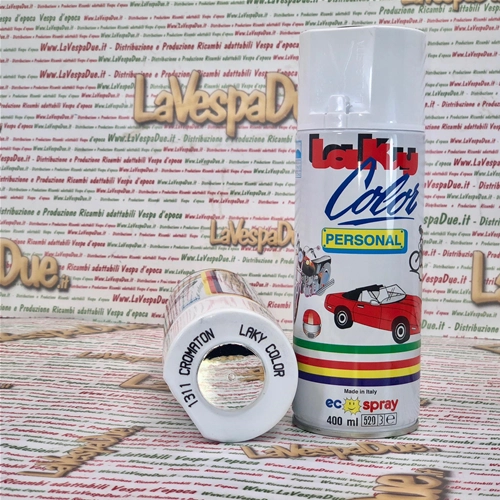 Peinture chromée spéciale en aérosol, effet miroir chromé, pour des effets décoratifs. Aérosol de 400 ml avec valve autonettoyante.