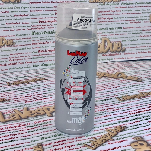 LONDON GREY satin matt MAT INFINITY enamel spray paint 400 ml can with self-cleaning valve