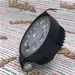 Projecteur rond additionnel universel IP67 10/30 V 24 W avec 9 LED Epistar 1750 lumens avec lentille en polycarbonate pour applications sur boucliers et arceaux de sécurité