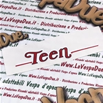 Targhetta Scritta adesiva TEEN per piaggio CIAO 50 r.o. 247913