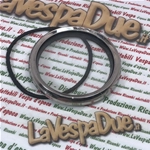 Restoration and overhaul kit for chrome frame and plastic speedometer glass consisting of 5 components for VESPA 80 125 150 200 PE PX first series
