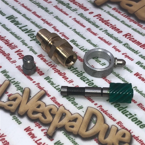 Kit complet de transmission de pignon de compteur de vitesse pour Vespa 125, 150, 180, 200 VLB, Sprint, GL, TS et Rally (9 dents) pour roue de 10 pouces.