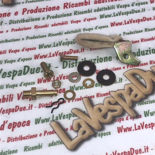 Kit complet pour la révision du support de feutre de lubrification de l'axe des contacts du stator pour VESPA 50 80 90 125 150 160 180 NLR SPECIAL PRIMAVERA ET3 TS SPRINT SUPER VL VM VN SS RALLY PX PE GS ro 072836 016421 079639