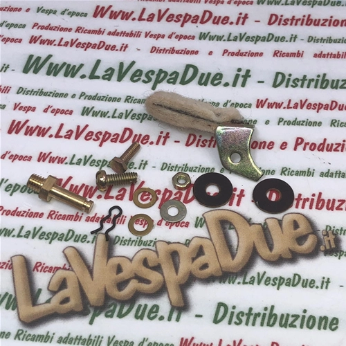 Kit complet pour la révision du support de feutre de lubrification de l'axe des contacts du stator pour VESPA 50 80 90 125 150 160 180 NLR SPECIAL PRIMAVERA ET3 TS SPRINT SUPER VL VM VN SS RALLY PX PE GS ro 072836 016421 079639