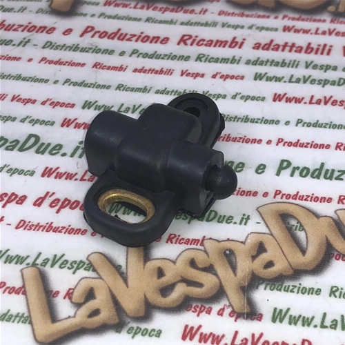 Small black NC brake stop button switch for Vespa 125 VNB1 150 VBA VBB1 VGLA GL GS VS4 VS5 160 GS 180 SS from 0024700 adaptable to 12 volt systems Vespa 125 Super GT TS 150 Super Sprint Veloce 180 SS 0024701 Rally ro 181637 093722 082775