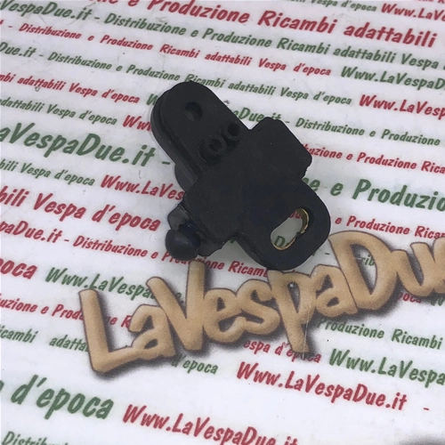 Small black NC brake stop button switch for Vespa 125 VNB1 150 VBA VBB1 VGLA GL GS VS4 VS5 160 GS 180 SS from 0024700 adaptable to 12 volt systems Vespa 125 Super GT TS 150 Super Sprint Veloce 180 SS 0024701 Rally ro 181637 093722 082775