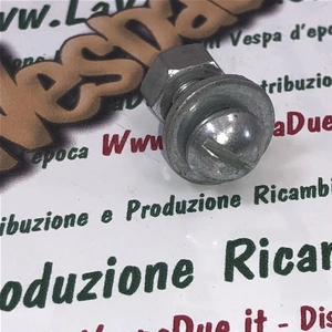 Vis à tête ronde pour la fixation du garde-boue et du support de plaque d'immatriculation, avec tout le nécessaire pour VESPA APE CIAO 50 125 150 160 180 200, tous modèles confondus, y compris voitures et motos anciennes.