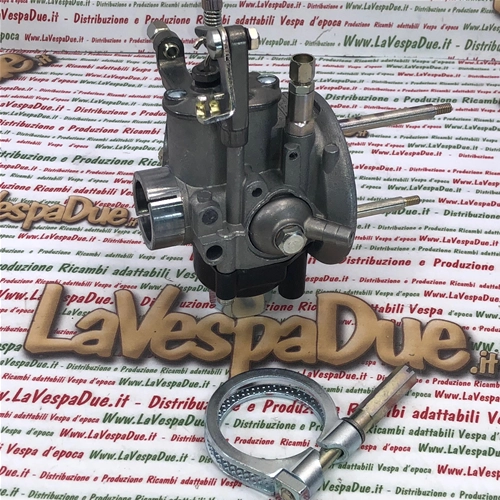 DELL'ORTO 00822 SHBC 19.19 carburetor for VESPA 125 PRIMAVERA ET3 adaptable to 50 SPECIAL NLR main jet 76 minimum jet 42