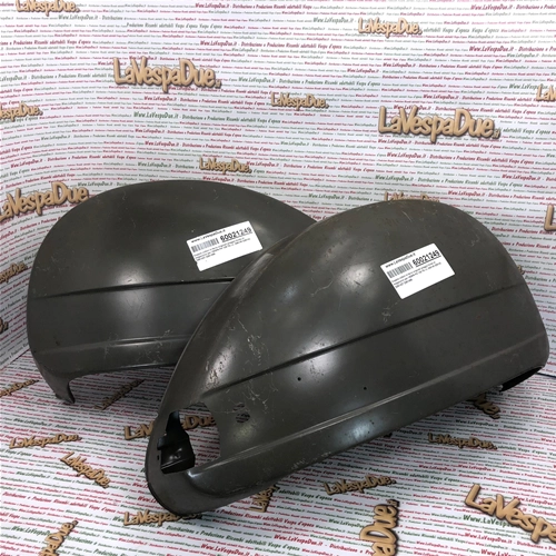 Pair of original Piaggio iron hoods, old stock, for VESPA PX 125 T5 ro 226145 226142 2261427 2261456