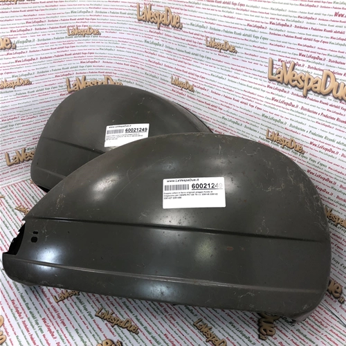 Pair of original Piaggio iron hoods, old stock, for VESPA PX 125 T5 ro 226145 226142 2261427 2261456