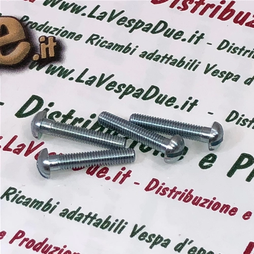 Matte zinc plated screw for horn fixing for VESPA 98 V98T 125 VNB3 VNB4 VNB5 VNB6 150 GL VBA VBB GS VS 160 GS 180 SS APE A1 A 15 AB1 AB4