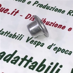 Œillet central de klaxon en aluminium de 6,5 mm et bord de 10 mm pour toutes les Vespa 50, 80, 90, 125, 150, 160, 180 et 200.