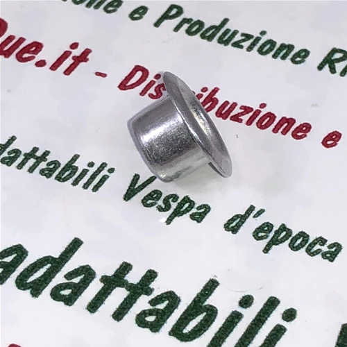 Œillet central de klaxon en aluminium de 6,5 mm et bord de 10 mm pour toutes les Vespa 50, 80, 90, 125, 150, 160, 180 et 200.