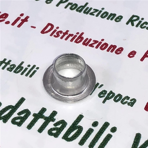 Œillet central de klaxon en aluminium de 6,5 mm et bord de 10 mm pour toutes les Vespa 50, 80, 90, 125, 150, 160, 180 et 200.