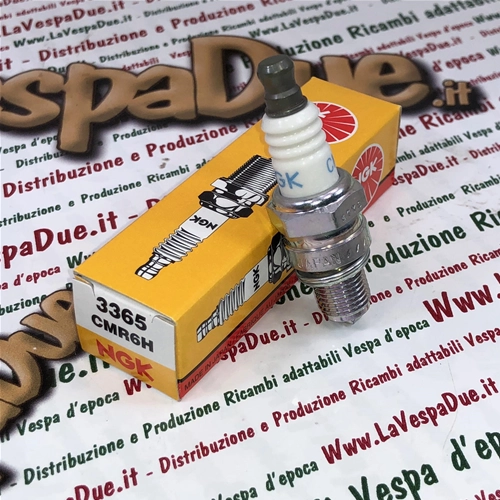NGK CMR6H spark plug for various applications, chainsaws, water pumps, etc.