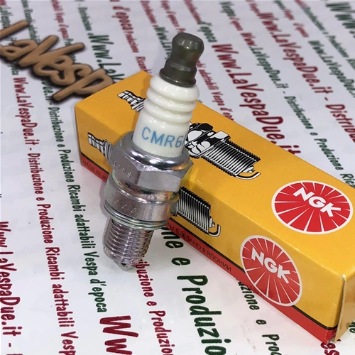 NGK CMR6H spark plug for various applications, chainsaws, water pumps, etc.