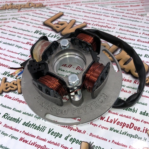 Placa de estator completa PINASCO 25350801 Electrónica FLYTECH para VESPA de chasis grande PX PE SPRINT TS 125 150 160 180 200
