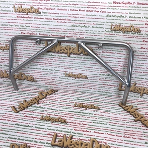 Support gris renforcé pour Vespa Basso 125 (phare bas) de V15 à V33 (1950-1952), adaptable aux modèles 125 VM, VN, 150 VL et Struzzo VB1.