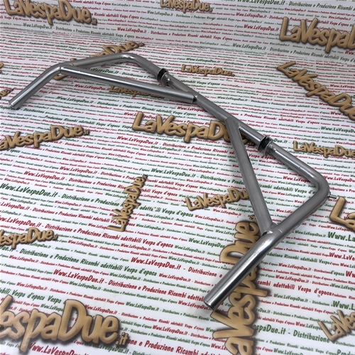 Support gris renforcé pour Vespa Basso 125 (phare bas) de V15 à V33 (1950-1952), adaptable aux modèles 125 VM, VN, 150 VL et Struzzo VB1.