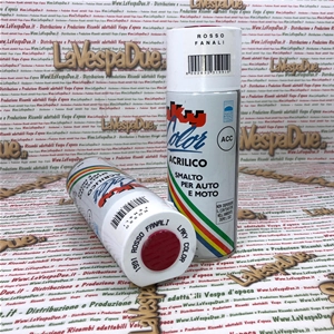 Special RED HEADLIGHTS Spray Paint to darken plastic parts, headlights, turn signals, taillights. 400 ml can with self-cleaning valve.