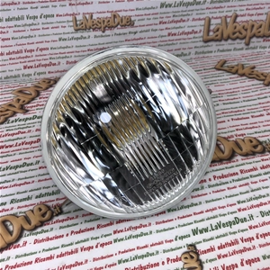 Faro delantero SIEM original con cristal completo para VESPA 80 125 150 200 PX PE ARCOBALENO 125 150 200 completo con portalámparas ro 139616 1R000267 163685
