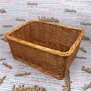 Panier de coffre rectangulaire en osier 43 x 33 x 19 cm porte-bagages de coffre avant arrière VESPA LAMBRETTA APE CIAO BOXER BRAVO SI couleur naturelle